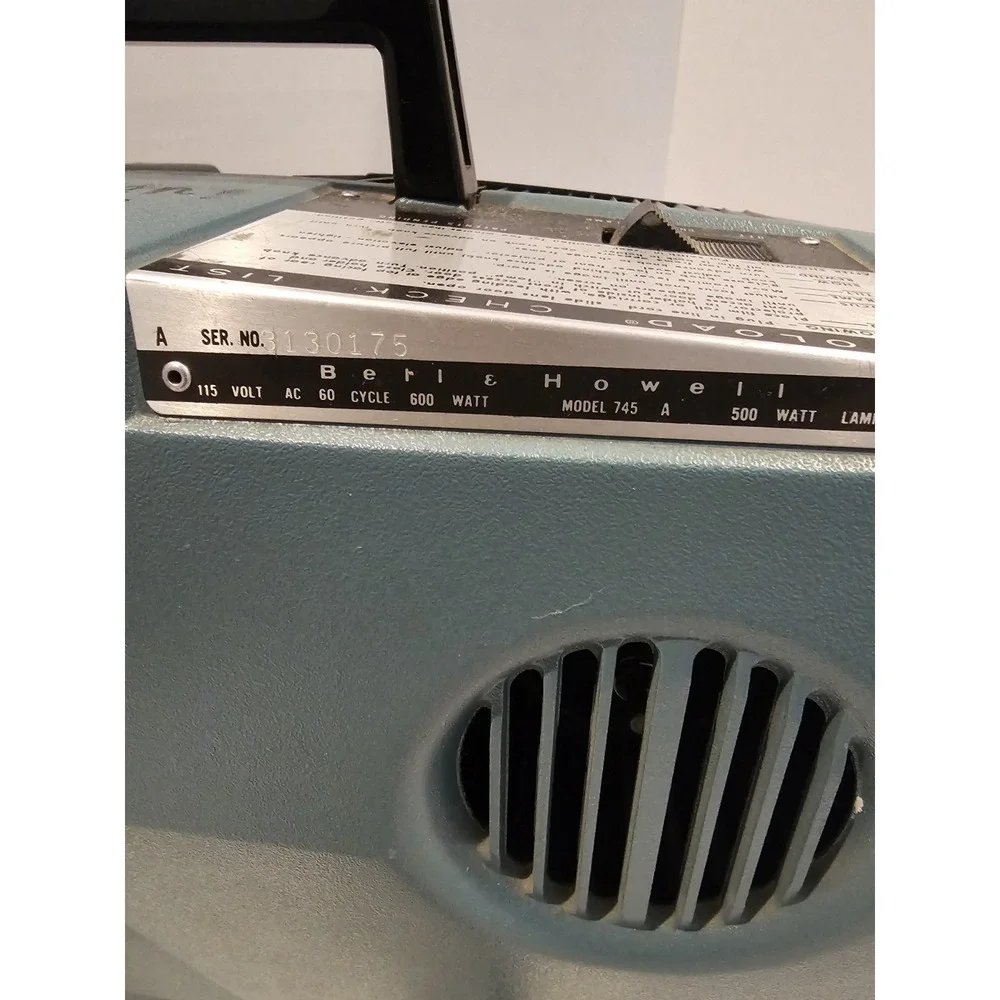 Vintage Bell & Howell Autoload Slide Projector | Powers‎ On | Untested